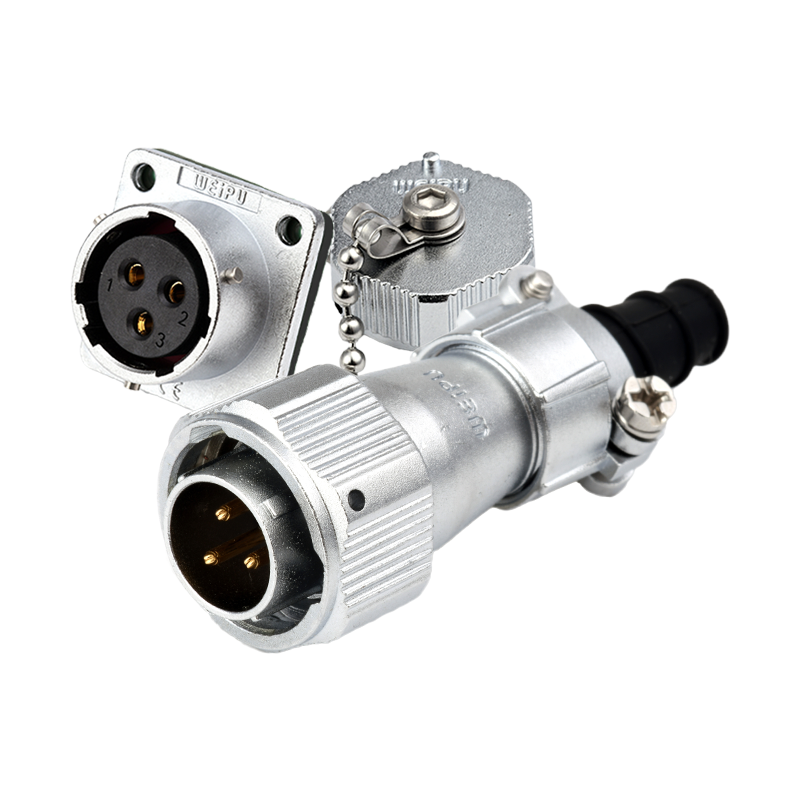 威浦WY-16 TI+Z 金屬款防水電纜航空插頭連接器